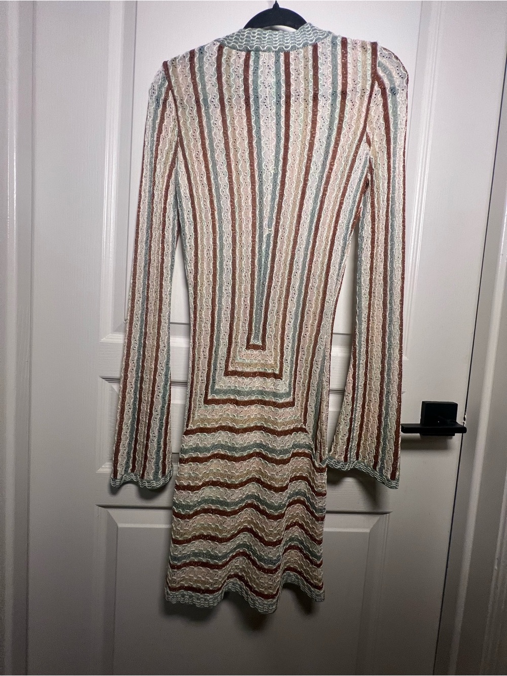 Missoni Metallic Knit Mini Dress IT 40 US Small - Picture 3 of 7